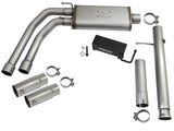 AFE aFe Rebel Series CB 3in Middle Side Exit SS Exht w/Polish Tips 09-16 Chevy Silverado/GMC Sierra 1500 49-44062-P