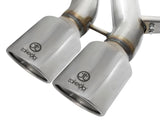 AFE aFe POWER Takeda 3in 304 SS Cat-Back Exhaust w/ Polished Tips 13-17 Ford Focus ST L4-2.0L (t) 49-33083-P