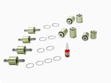 AFE aFe Control PFADT Alum Frame Drag Rear Solid Spherical C/A Bearings Set; 06-13 Chevy Corvette C6 Z06 460-401004-A