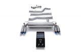 Armytrix Quad Blue Coated Tips Armytrix Valvetronic Exhaust System - BMW / G30 / G31 / 540i / 540i xDrive