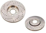Zimmerman Front Zimmerman Cross Drilled Brake Rotor Set (312x25mm) | 8N0615301A