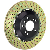 Brembo (332x32mm) / 2-Piece Drilled Brembo GT System 2-Piece Rotor (Rear) - Ferrari / F50 201.7004A