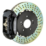 Brembo (328x28mm) / 2-Piece Drilled / Black (A-Style - Cast 2-Piece Radial Mount) Brembo 4-Piston GT System (Rear) - Lamborghini / Diablo (non VT) 2A1.6002A1