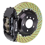 Brembo (355x32mm) / 2-Piece Drilled / Black (B-H-Style - Cast 2-Piece Radial Mount) Brembo 4-Piston GT System (Front) - Porsche / 930 (pre 80 prod) 1B1.8024A1