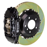 Brembo (355x32mm) / 2-Piece Slotted Type-1 / Black (B-H-Style - Cast 2-Piece Radial Mount) Brembo 4-Piston GT System (Front) - Audi / A4 (B6-7) / S4 (B5-7) / A6 2.7T w/ 4-pad Caliper (C5) 1B2.8002A1