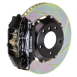 Brembo (328x28mm) / 2-Piece Slotted Type-1 / Black (C-Style - Cast 2-Piece Radial Mount) Brembo 4-Piston GT System (Rear) - Mercedes-Benz / C-Class (non 4MATIC/AMG) (W204 / C204) / E350/400/550 (C207 / A207) 2C2.6012A1