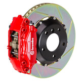 Brembo (328x28mm) / 2-Piece Slotted Type-1 / Red (C-Style - Cast 2-Piece Radial Mount) Brembo 4-Piston GT System (Rear) - Porsche / 993 C2/C4 2C2.6018A2