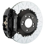 Brembo (345x28mm) / 2-Piece Slotted Type-3 / Black (C-Style - Cast 2-Piece Radial Mount) Brembo 4-Piston GT System (Rear) - BMW / 325i/28i (non xDrive) (E9x) 2C3.8025A1