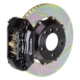 Brembo (320x28mm) / 2-Piece Slotted Type-1 / Black (F-Style - Cast 2-Piece Radial Mount) Brembo 4-Piston GT System (Front) - BMW / 318i/23i/25i/28i (E36/E46) / Z3/4 (non xDrive) 1F2.6001A1