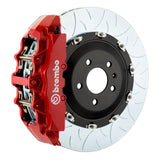 Brembo (380x34mm) / 2-Piece Slotted Type-3 / Red (G-Style - Cast Monobloc Radial Mount) Brembo 8-Piston GT System (Front) - Audi / Q7 (4L) 1G3.9037A2