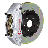Brembo (380x34mm) / 2-Piece Slotted Type-1 / Silver (J-Style - Cast 2-Piece Radial Mount) Brembo 6-Piston GT System (Front) - Land Rover / Range Rover Sport (L320) / LR3 (L319) 1J2.9005A3