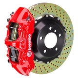 Brembo (380x32mm) / 2-Piece Slotted Type-3 / Silver (M-Style - Cast Monobloc Radial Mount) Brembo 6-Piston GT System (Rear) - Ferrari / 360 Modena / F430 2M3.9002A3
