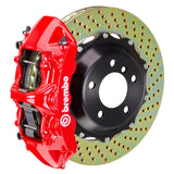 Brembo (380x32mm) / 2-Piece Slotted Type-3 / Silver (M-Style - Cast Monobloc Radial Mount) Brembo 6-Piston GT System (Front) - Porsche / GT2 / GT3 / GT3 RS (non PCCB) (996/997) 1M3.9016A3