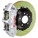 Brembo (380x32mm) / 2-Piece Slotted Type-1 / Silver (M-Style - Cast Monobloc Radial Mount) Brembo 6-Piston GT System (Front) - BMW / i8 (I12) 1M2.9053A3