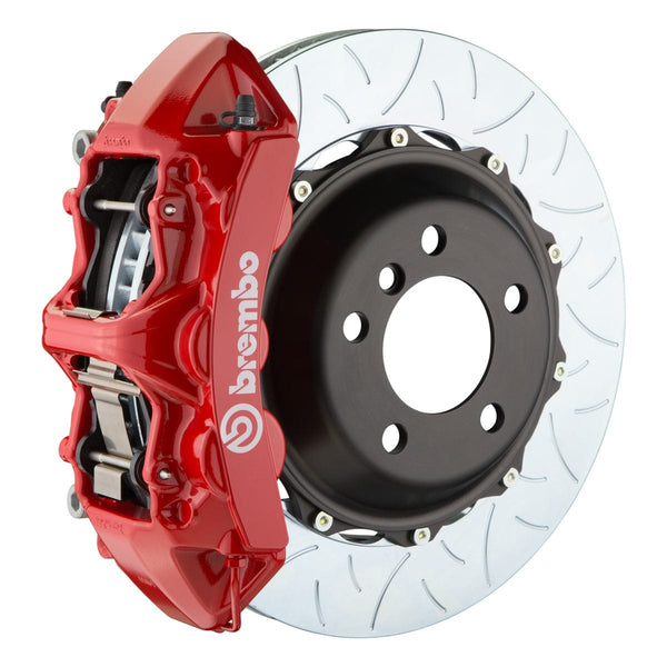 Brembo Brembo GT Systems 355x32 2-Piece 6-Piston Red Slotted Type-3 Front 1M3.8011A2