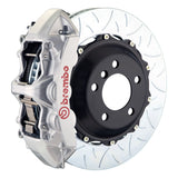 Brembo (350x34mm) / 2-Piece Slotted Type-3 / Silver (M-Style - Cast Monobloc Radial Mount) Brembo 6-Piston GT System (Front) - VW/Audi / Golf R (Mk7) / S3 (8V) / GTI (Mk8) 1N3.8010A3