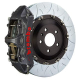 Brembo GT-S Systems 350x34 2-Piece 6-Piston Hard Anodized Slotted Type-3 Front | 1L3.8007AS