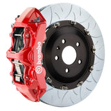 Brembo (405x34mm) / 2-Piece Slotted Type-3 / Red (N-Style - Cast Monobloc Radial Mount) Brembo 6-Piston GT System (Front) - Audi / RS5 (B9) 1N3.9545A2