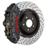 Brembo (380x34mm) / 2-Piece Drilled / Black Hard Anodized (N-Style - Cast Monobloc Radial Mount) Brembo 6-Piston GT-S System (Front) - Audi / RS3 Sportback (8V) 1N1.9054AS