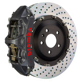 Brembo (380x34mm) / 2-Piece Drilled / Black Hard Anodized (N-Style - Cast Monobloc Radial Mount) Brembo 6-Piston GT-S System (Front) - Mercedes-Benz / CLS550 / CLS400 (C218) 1N1.9028AS