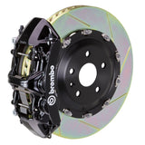 Brembo (380x34mm) / 2-Piece Slotted Type-1 / Black (N-Style - Cast Monobloc Radial Mount) Brembo 6-Piston GT System (Front) - VW/Audi / Golf R (Mk7) / S3 (8V) / TT-S / TT-RS (8S) 1N2.9055A1