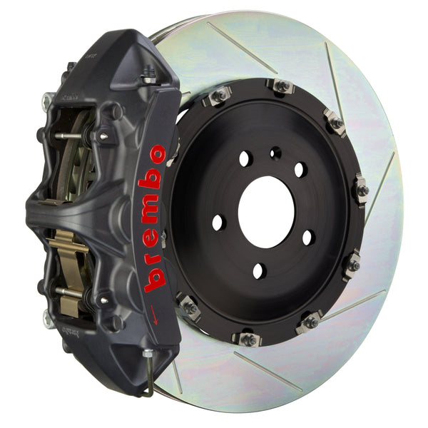 Brembo (380x34mm) / 2-Piece Slotted Type-1 / Black Hard Anodized (N-Style - Cast Monobloc Radial Mount) Brembo 6-Piston GT-S System (Front) - BMW / X3/4 (G01) 1N2.9069AS