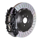 Brembo (405x34mm) / 2-Piece Drilled / Black (N-Style - Cast Monobloc Radial Mount) Brembo 6-Piston GT System (Front) - Audi / RS5 (B9) 1N1.9545A1