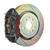 Brembo (336x28mm) / 1-Piece Slotted Type-1 / Black Hard Anodized (P-Style - Cast Monobloc Radial Mount) Brembo 4-Piston GT-S System (Front) - Mercedes-Benz / C30 1P5.7001AS