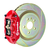 Brembo Performance (336x28mm) / 1-Piece Slotted Type-1 / Red (P-Style - Cast Monobloc Radial Mount) Brembo 4-Piston GT System (Front) - Mercedes-Benz / C30 1P5.7001A2