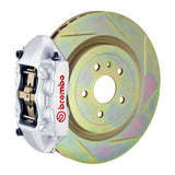 Brembo Performance (336x28mm) / 1-Piece Slotted Type-1 / Silver (P-Style - Cast Monobloc Radial Mount) Brembo 4-Piston GT System (Front) - Mercedes-Benz / C30 1P5.7001A3