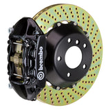 Brembo Brembo GT Systems 380x28 2-Piece 4-Piston Black Drilled Rear 2P1.9011A1