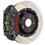 Brembo (380x28mm) / 2-Piece Slotted Type-1 / Black Hard Anodized (P-Style - Cast Monobloc Radial Mount) Brembo 4-Piston GT-S System (Rear) - BMW / X5/6/M (E7x/F1x/F8x) 2P2.9010AS