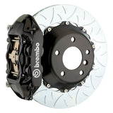 Brembo Performance (345x28mm) / 2-Piece Slotted Type-3 / Black (P-Style - Cast Monobloc Radial Mount) Brembo 4-Piston GT System (Front) - MINI (F55 / F56) 1P3.8005A1