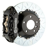 Brembo (380x28mm) / 2-Piece Slotted Type-3 / Black (P-Style - Cast Monobloc Radial Mount) Brembo 4-Piston GT System (Rear) - BMW / X5/6/M (E7x/F1x/F8x) 2P3.9010A1