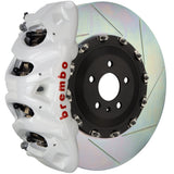 Brembo (412x38mm) / 2-Piece Slotted Type-1 / White (Q-Style - Cast Monobloc Radial Mount) Brembo 8-Piston GT System (Front) - Porsche / Cayenne / S / GTS / Turbo (958) 1Q2.9613A6