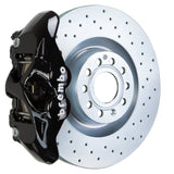 Brembo Performance (345x30mm) / 1-Piece Drilled / Black (S-Style - Cast Monobloc Radial Mount) Brembo 4-Piston GT System (Front) - Audi / TT / TT-S (8J) 1S4.8001A1