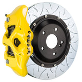 Brembo (380x28mm) / 2-Piece Slotted Type-3 / Yellow (S-Style - Cast Monobloc Radial Mount) Brembo 4-Piston GT System (Rear) - Mercedes-Benz / G55/63/65 / AMG 2S3.9009A5