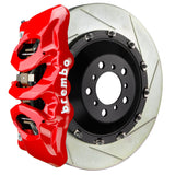 Brembo (405x34mm) / 2-Piece Slotted Type-1 / Red (T-Style - Cast Monobloc Radial Mount) Brembo 6-Piston GT System (Front) - Audi / RS5 (B9) 1T2.9506A2