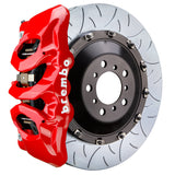 Brembo (405x34mm) / 2-Piece Slotted Type-3 / Red (T-Style - Cast Monobloc Radial Mount) Brembo 6-Piston GT System (Front) - Audi / RS5 (B9) 1T3.9506A2