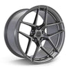Brixton Forged RF7 20" Porsche 911 991.1/991.2 Narrow Body Fitment - Satin Gunmetal - Front: 20x9 et45