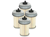 AFE aFe ProGuard D2 Fluid Filters Fuel F/F FUEL GM Diesel Trucks 92-00 V8- 6.2L 6.5L (td) - 4 Pack 44-FF001-MB