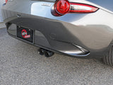 AFE aFe Takeda 2-1/2in 304 SS Axle-Back Exhaust w/ Polished Tip 16-19 Mazda Miata L4 2.0L 49-37004-P