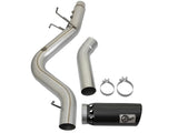 AFE aFe ATLAS 5in DPF-Back Aluminized Steel Exhaust System GM Diesel Trucks 2017 V8 6.6L (td) L5P 49-04085-B