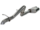 AFE aFe MACH Force-Xp 2-1/2in 409 Stainless Steel Cat-Back Exhaust Jeep Wrangler 07-11 V6-3.8L (4dr) 49-46226