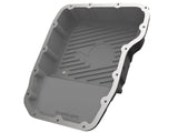 aFe Transmission Pan (Black w/ Machined Fins) 13-19 Dodge Diesel Trucks L6-6.7L (td) | 46-71160B