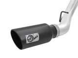 AFE aFe Atlas Exhaust 4in Dual DPF-Back Al Steel w/ Black Tips 16-17 GM Diesel Truck V8-6.6L (td) LML 49-04080-B