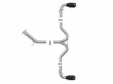AFE aFe Takeda 3-2.5in 304 SS Axle-Back Exh System w/Black Tip 2018 Hyundai Elantra GT Sport I4-1.6L (t) 49-37002-1B