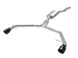 AFE aFe MACH Force-Xp 3 IN to 2-1/2 IN 304 Stainless Steel Axle-Back Exhaust System - Audi B8 Allroad