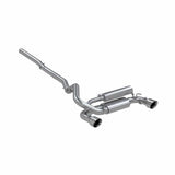 MBRP 2016+ Ford Focus RS 3in Aluminized Dual Outlet Cat-Back Exhaust | S4203AL