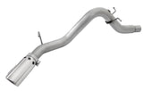 aFe LARGE BORE HD 3.5in DPF-Back Alum Exhaust w/Polished Tip 2016 GM Colorado/Canyon 2.8L (td) | 49-04064-P